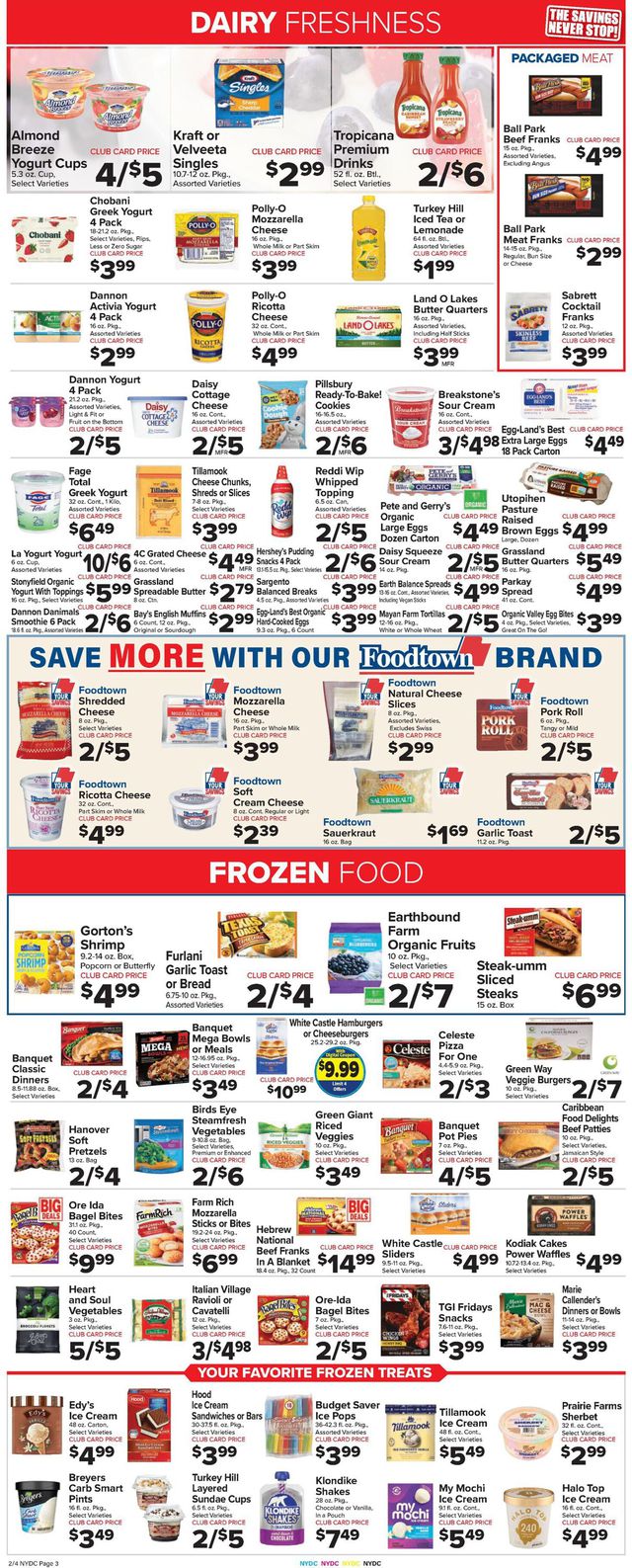 Foodtown Ad from 02/04/2022