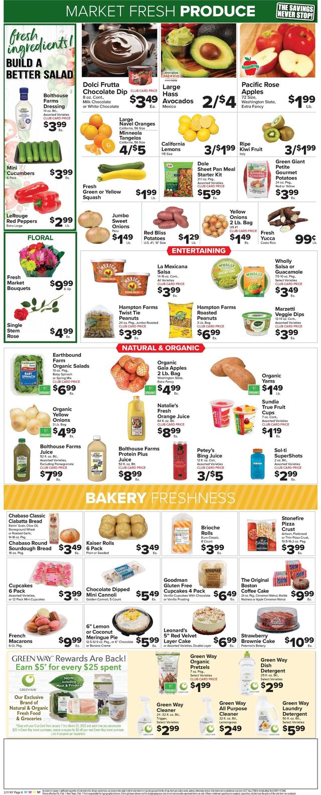 Foodtown Ad from 02/11/2022