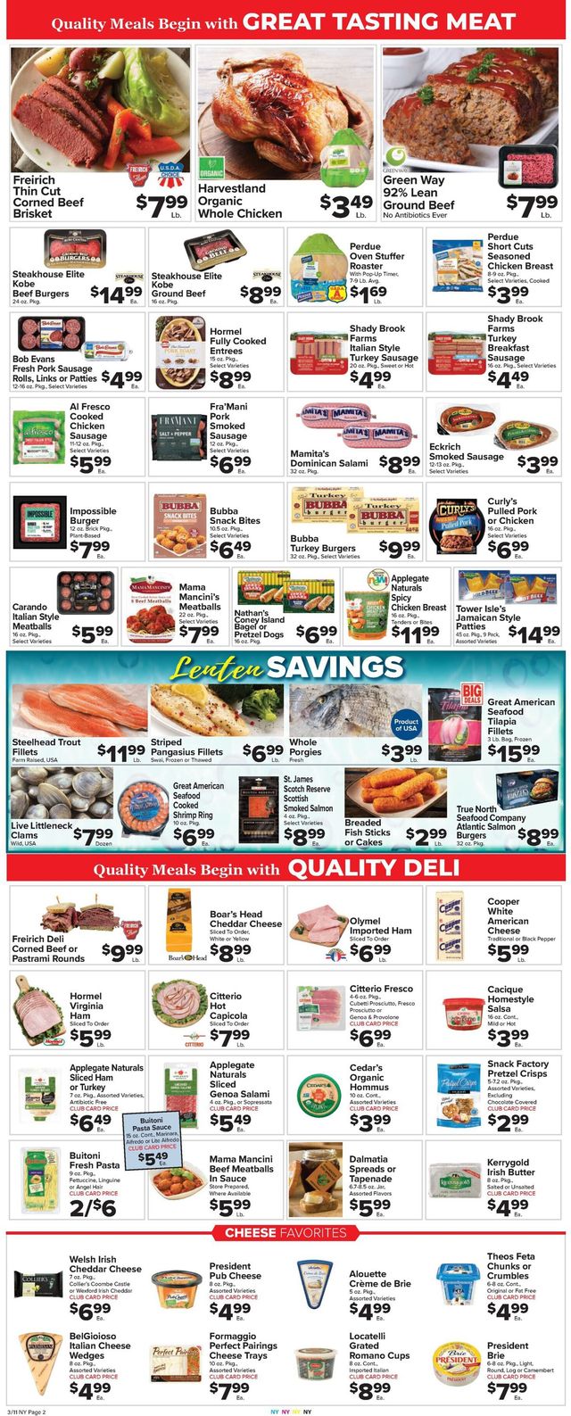 Foodtown Ad from 03/11/2022