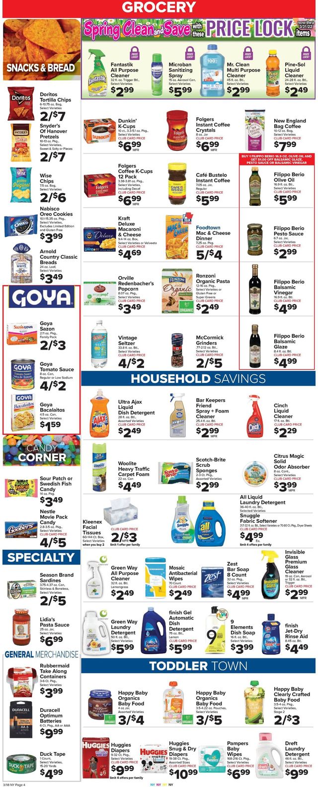 Foodtown Ad from 03/18/2022