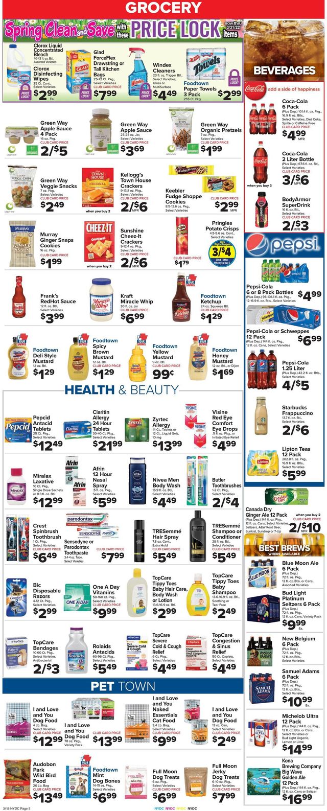 Foodtown Ad from 03/18/2022