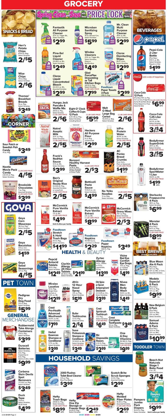 Foodtown Ad from 03/25/2022