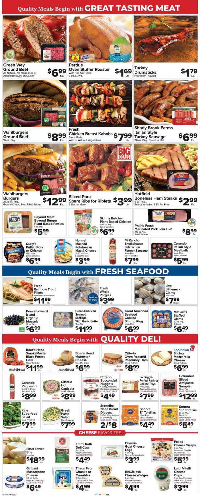 Foodtown Ad from 06/10/2022