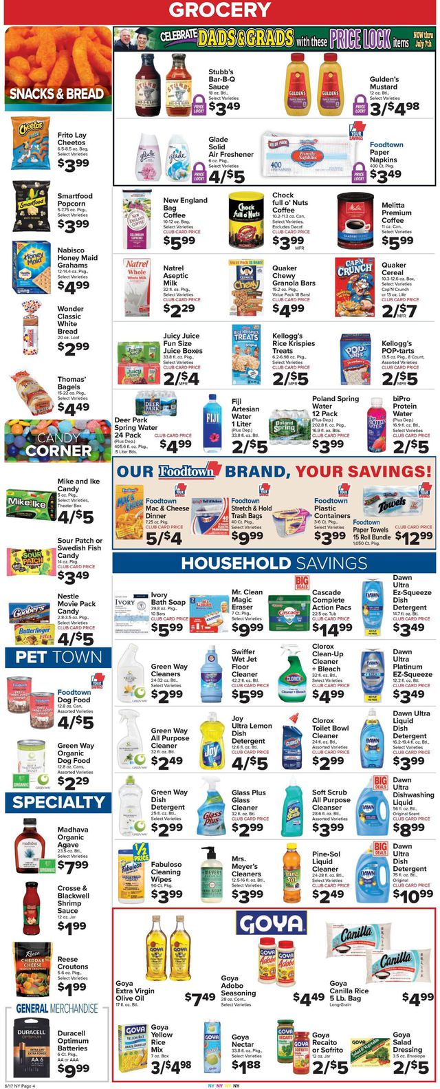 Foodtown Ad from 06/17/2022