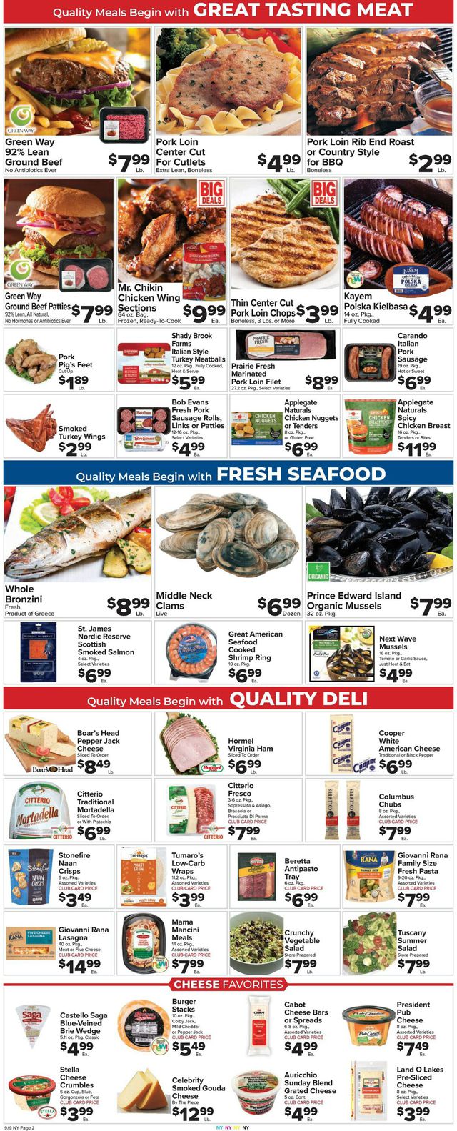 Foodtown Ad from 09/09/2022