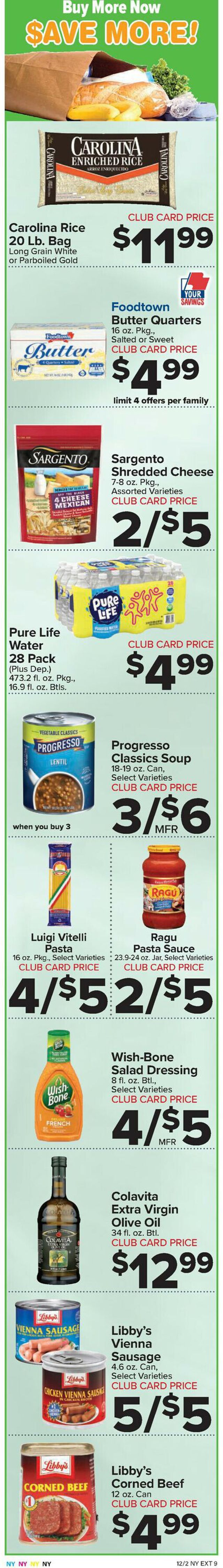 Foodtown Ad from 12/02/2022