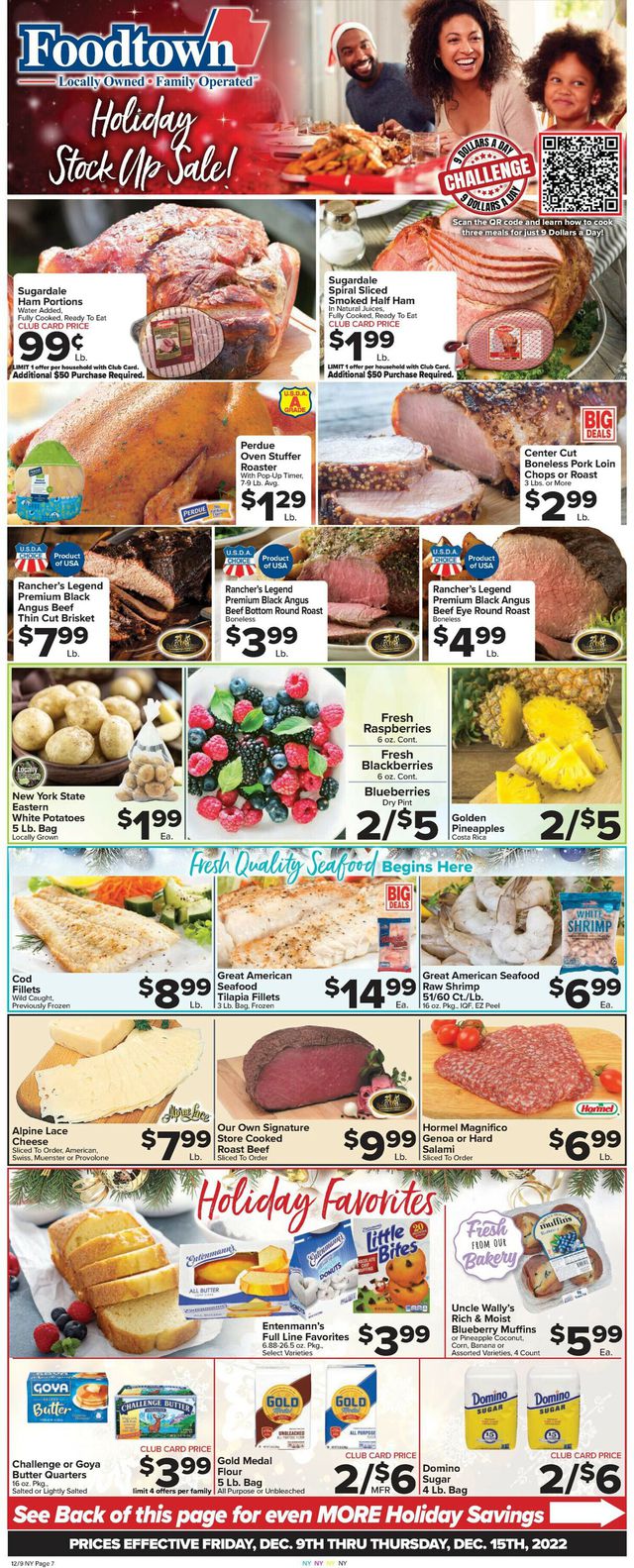 Foodtown Ad from 12/09/2022
