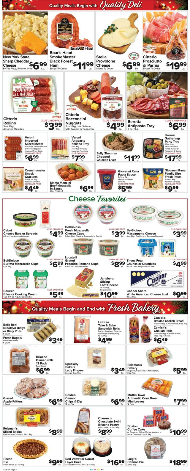 Foodtown Ad from 12/16/2022