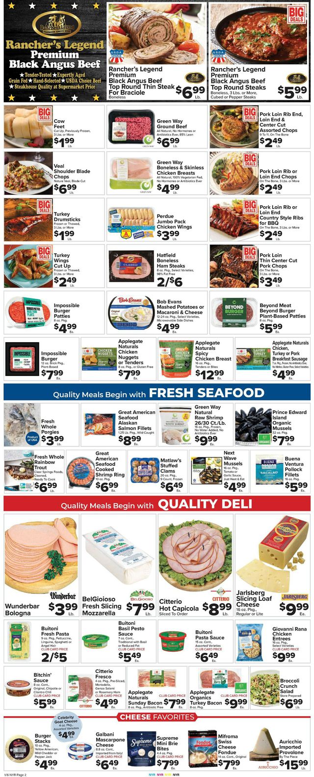Foodtown Ad from 01/06/2023