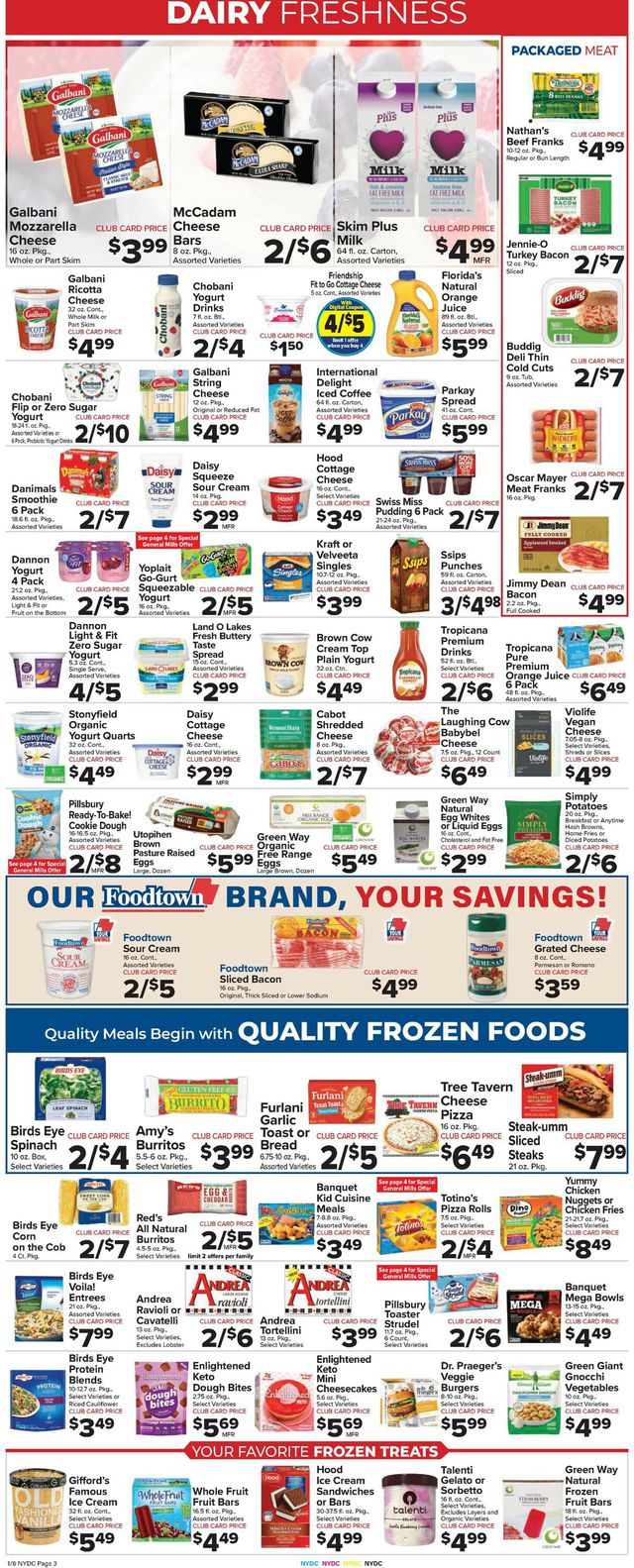Foodtown Ad from 01/06/2023