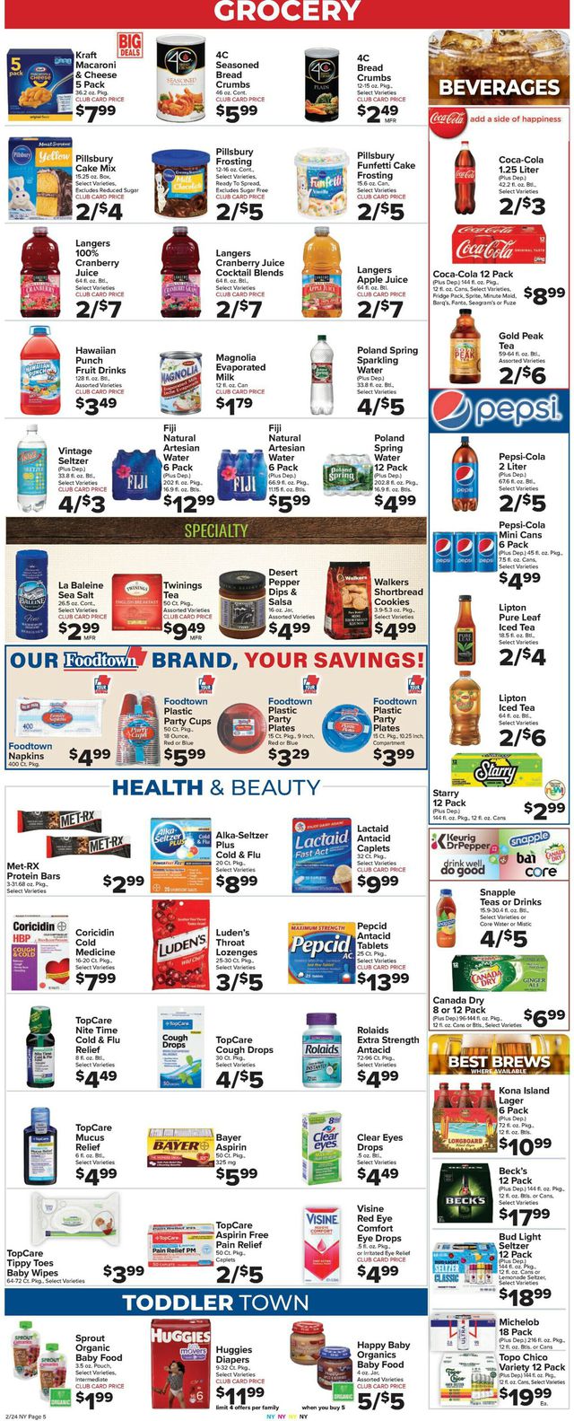 Foodtown Ad from 02/24/2023