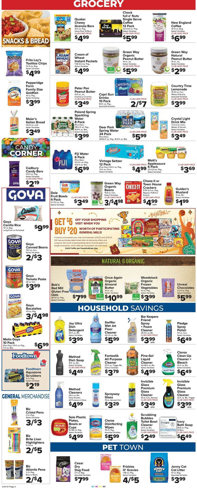 Foodtown Ad from 03/10/2023