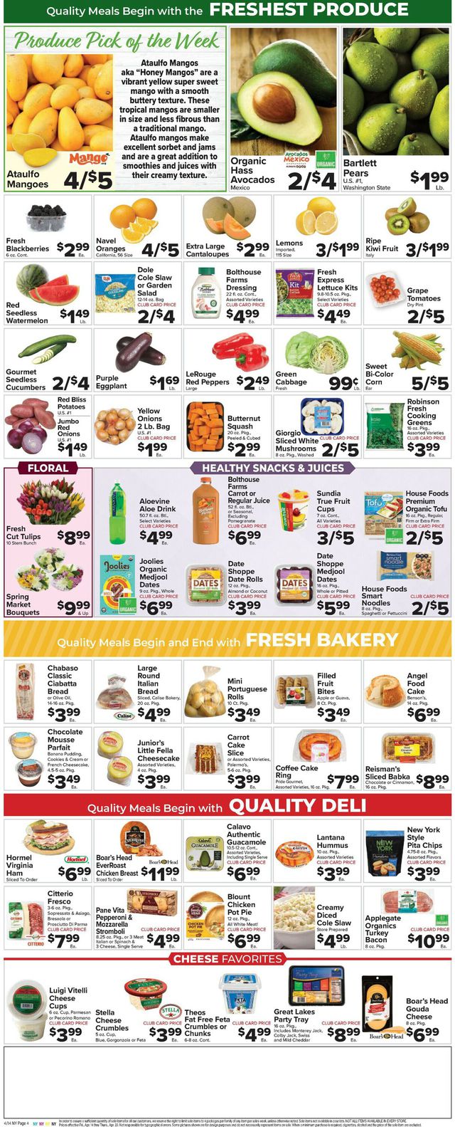 Foodtown Ad from 04/14/2023
