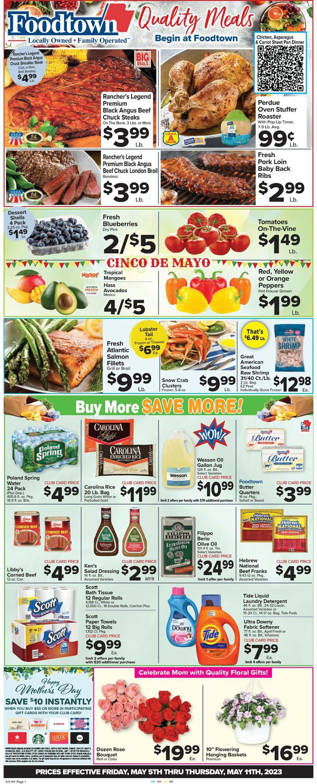 Foodtown Ad from 05/05/2023