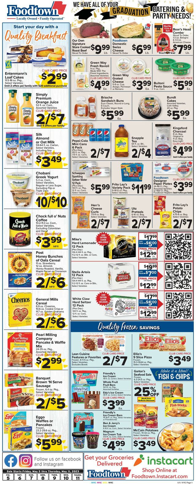 Foodtown Ad from 05/05/2023