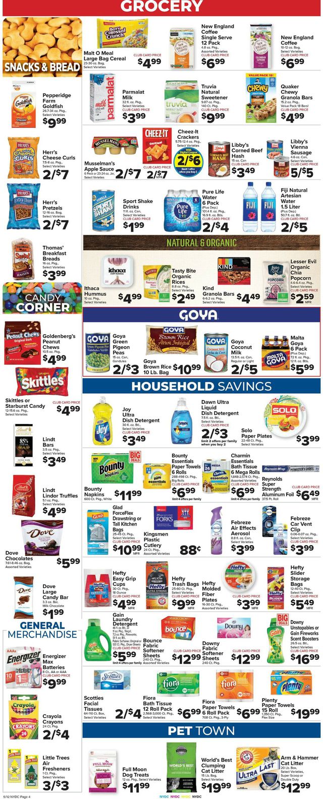 Foodtown Ad from 05/12/2023