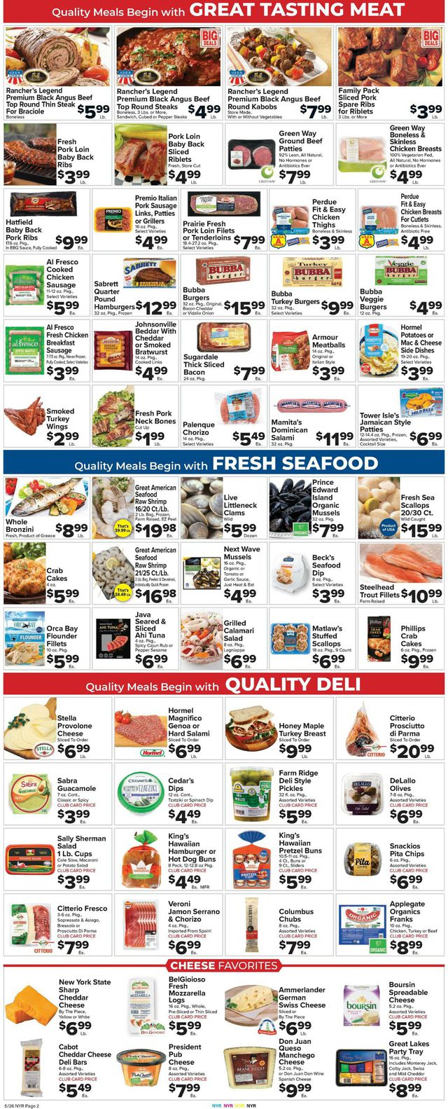 Foodtown Ad from 05/26/2023