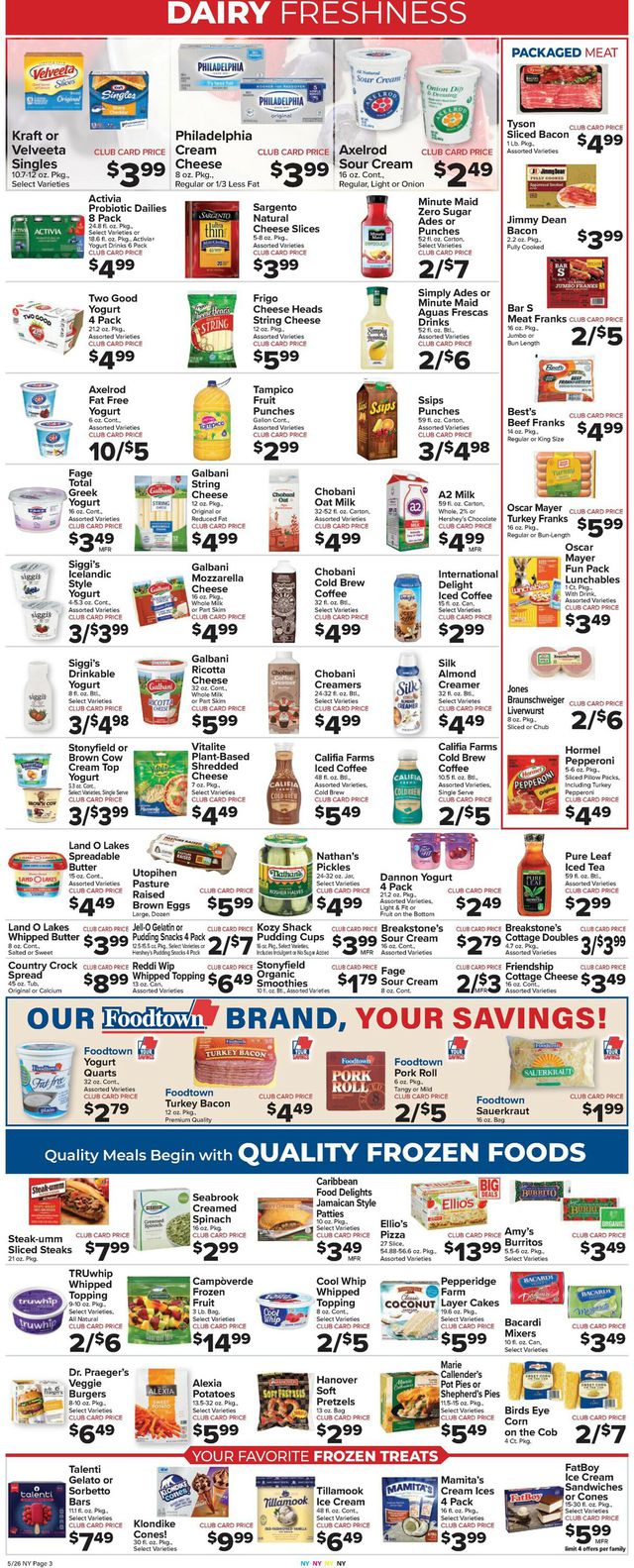 Foodtown Ad from 05/26/2023