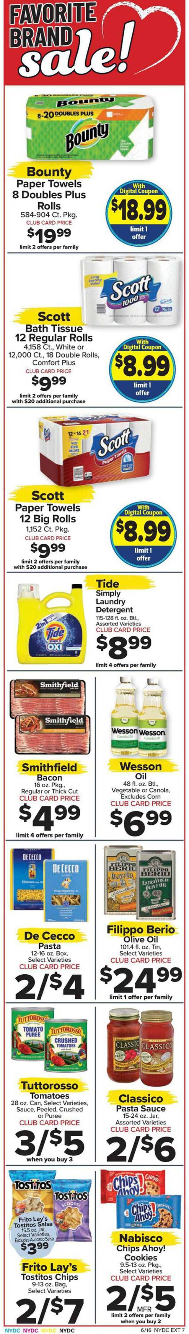 Foodtown Ad from 06/16/2023