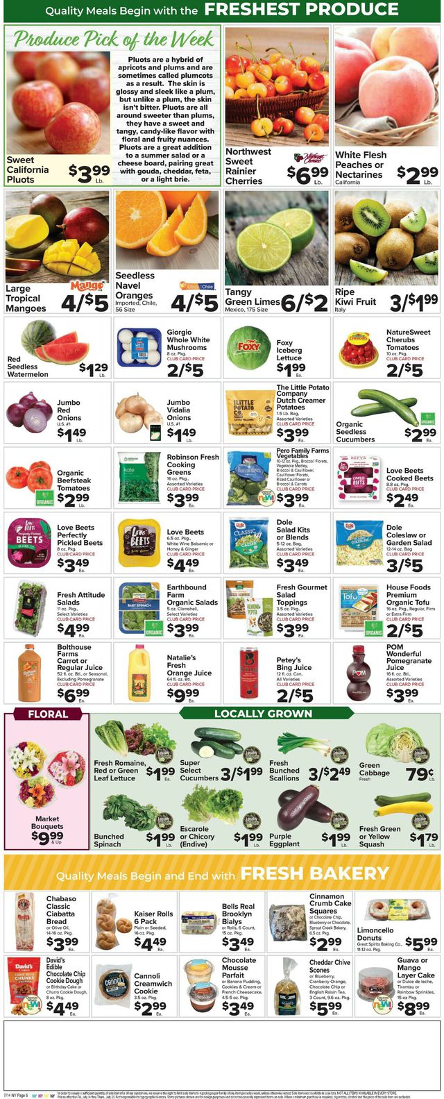 Foodtown Ad from 07/14/2023