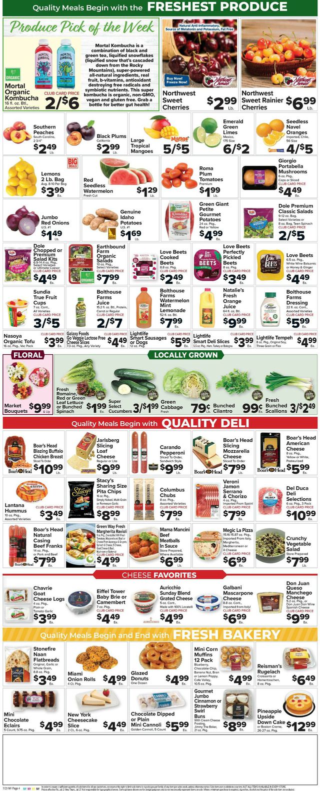 Foodtown Ad from 07/21/2023