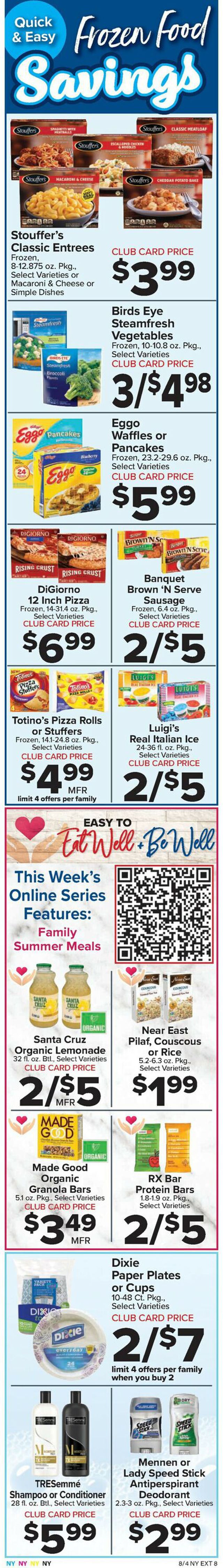 Foodtown Ad from 08/04/2023