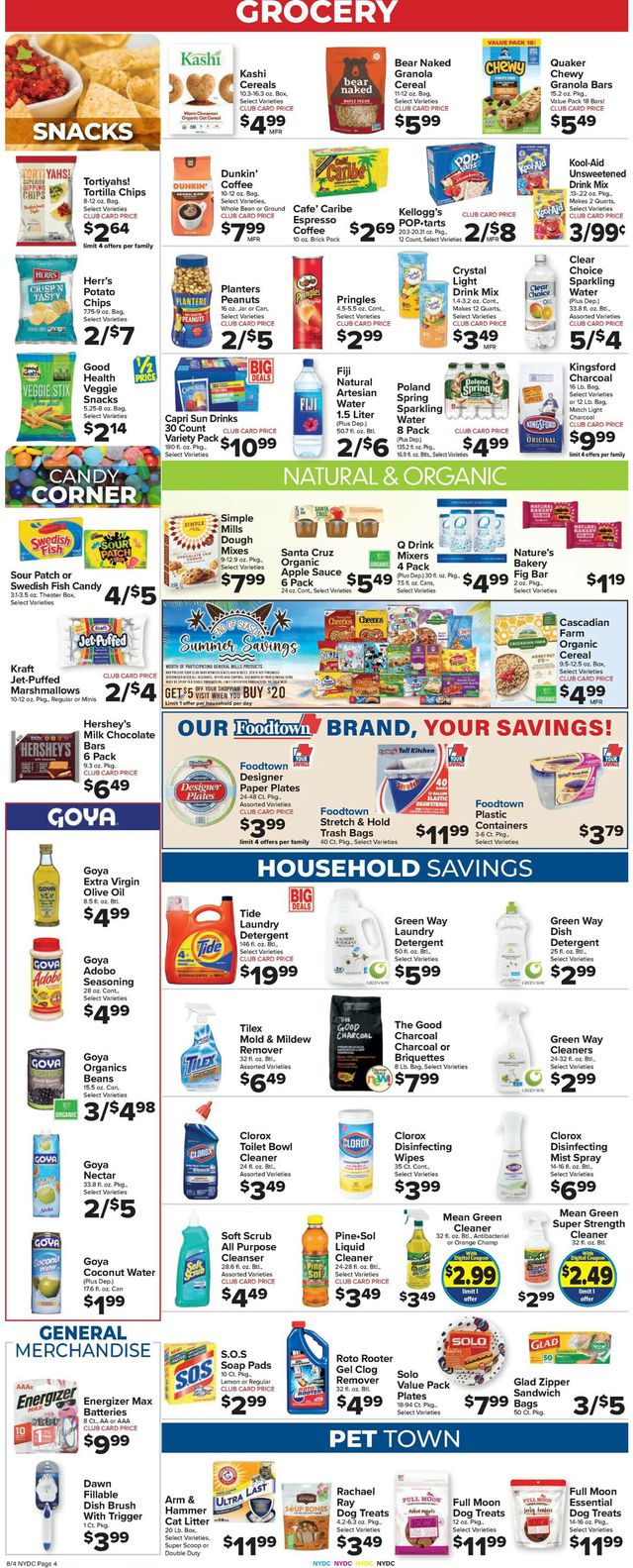 Foodtown Ad from 08/04/2023