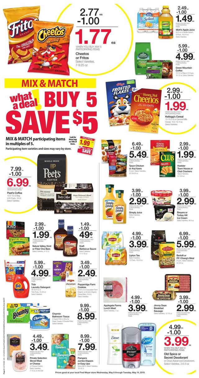 Fred Meyer Ad from 05/08/2019