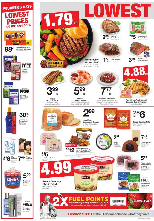 Fred Meyer Ad from 05/15/2019