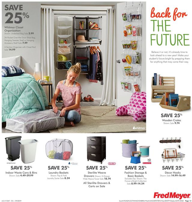Fred Meyer Ad from 07/03/2019