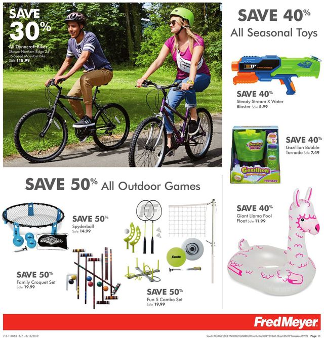 Fred Meyer Ad from 08/07/2019