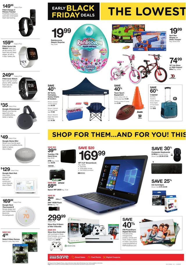 Fred Meyer Ad from 11/01/2019