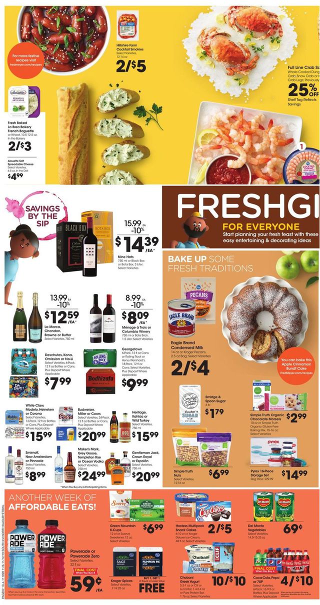 Fred Meyer Ad from 11/06/2019