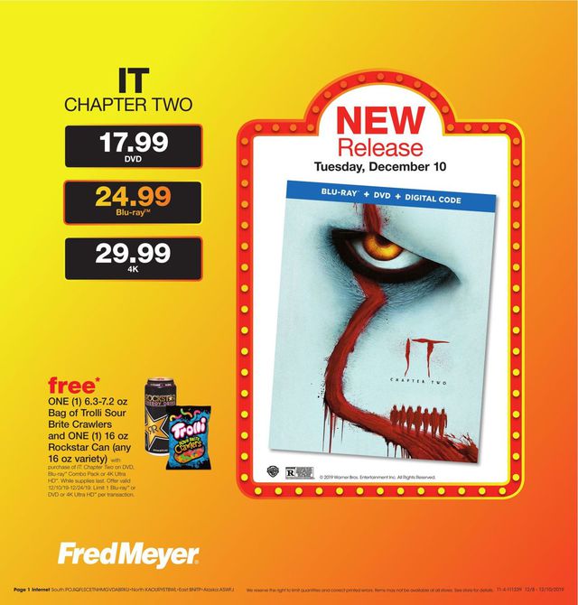 Fred Meyer Ad from 12/08/2019