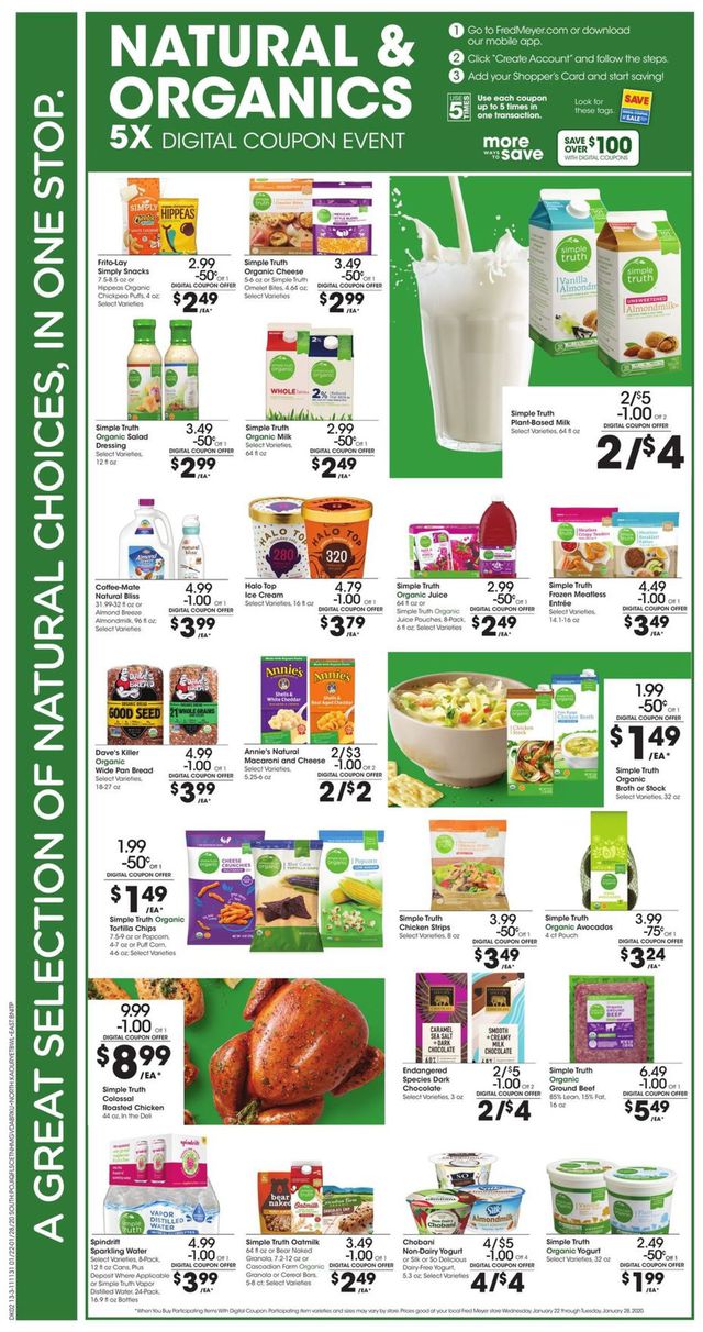 Fred Meyer Ad from 01/22/2020