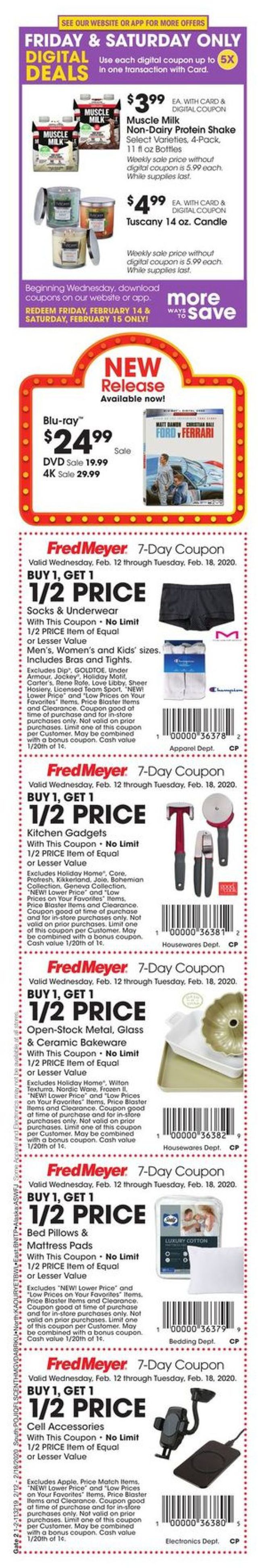 Fred Meyer Ad from 02/12/2020