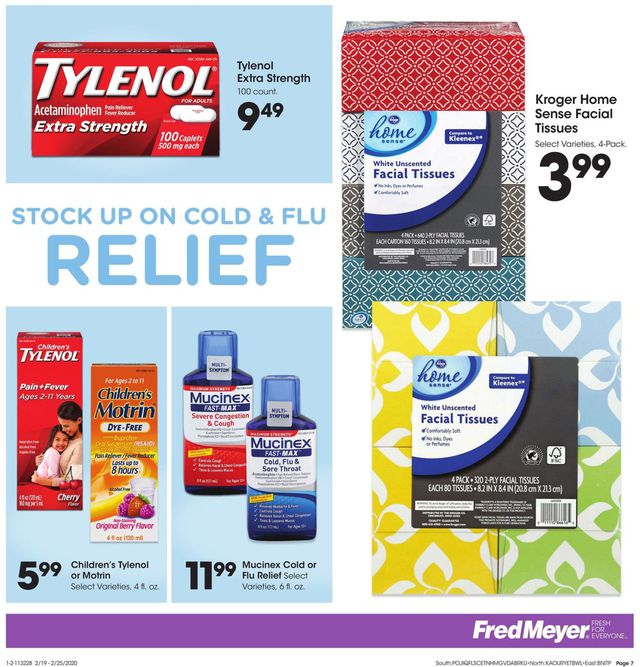 Fred Meyer Ad from 02/19/2020