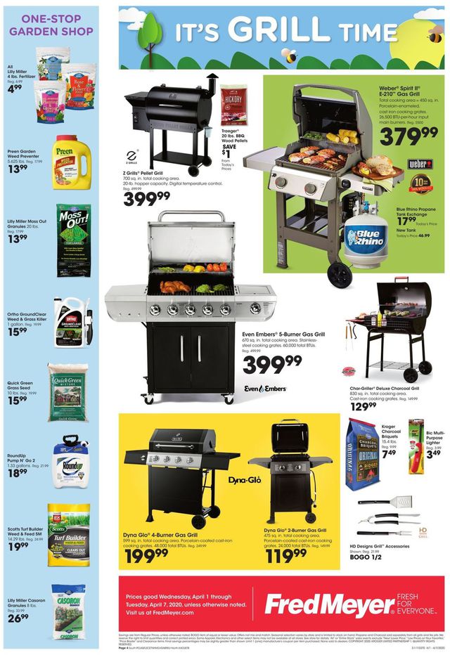 Fred Meyer Ad from 04/01/2020