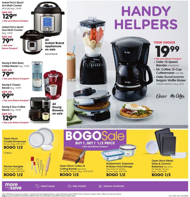 Fred Meyer Ad from 04/08/2020