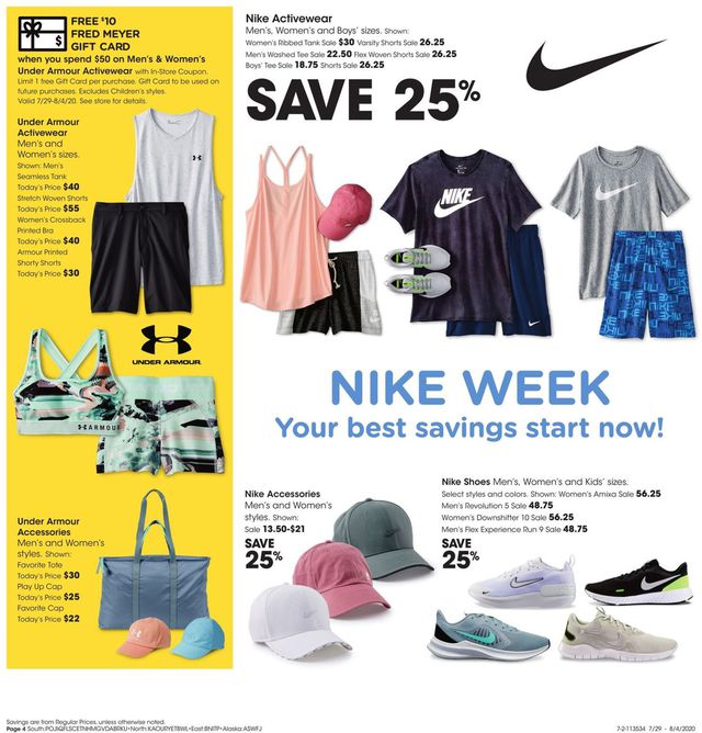 Fred Meyer Ad from 07/29/2020