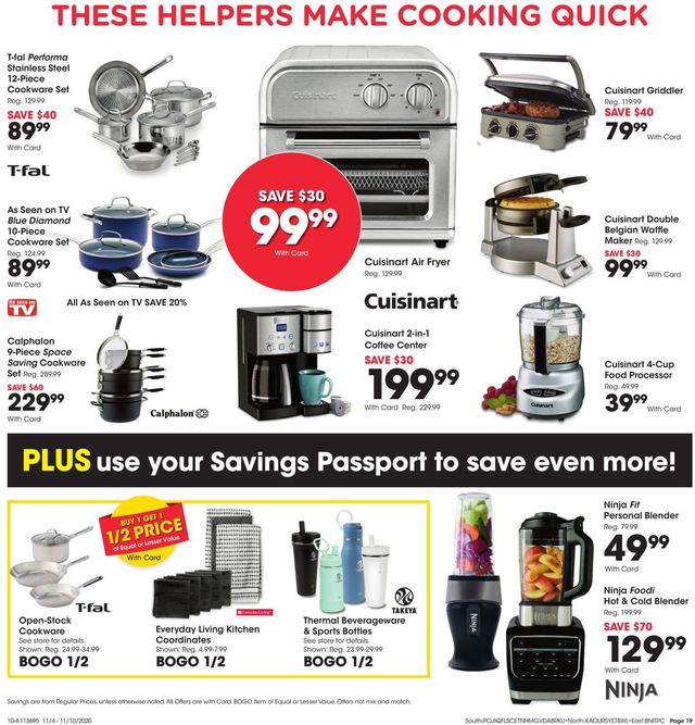 Fred Meyer Ad from 11/04/2020