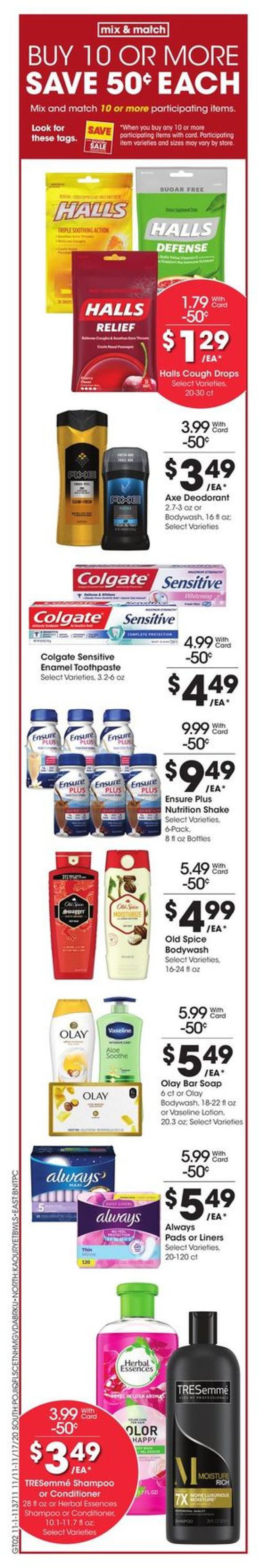 Fred Meyer Ad from 11/11/2020