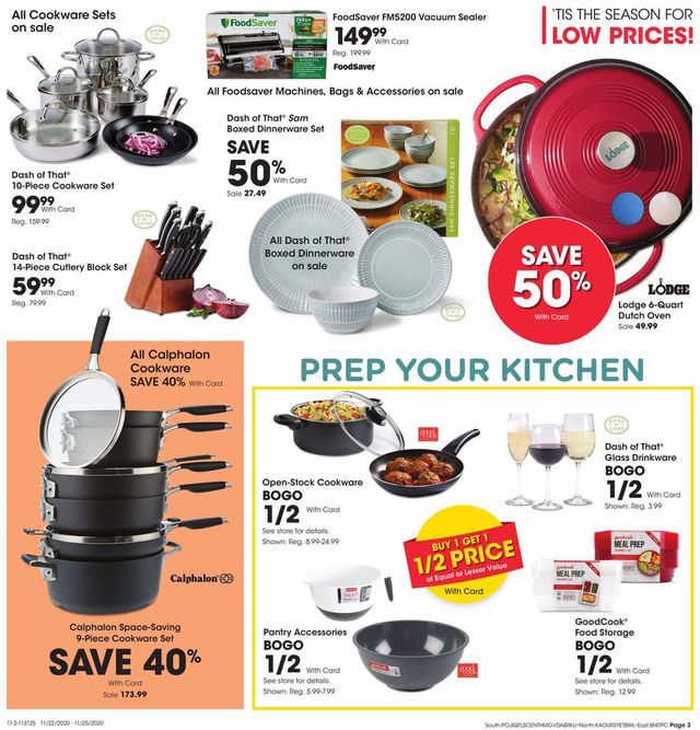 Fred Meyer Ad from 11/22/2020