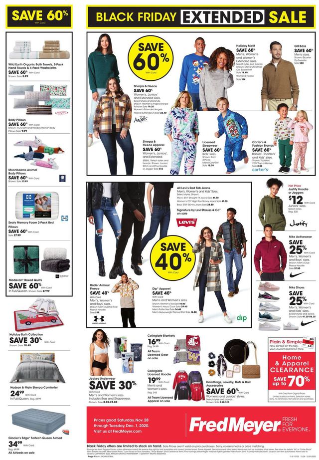 Fred Meyer Ad from 11/28/2020