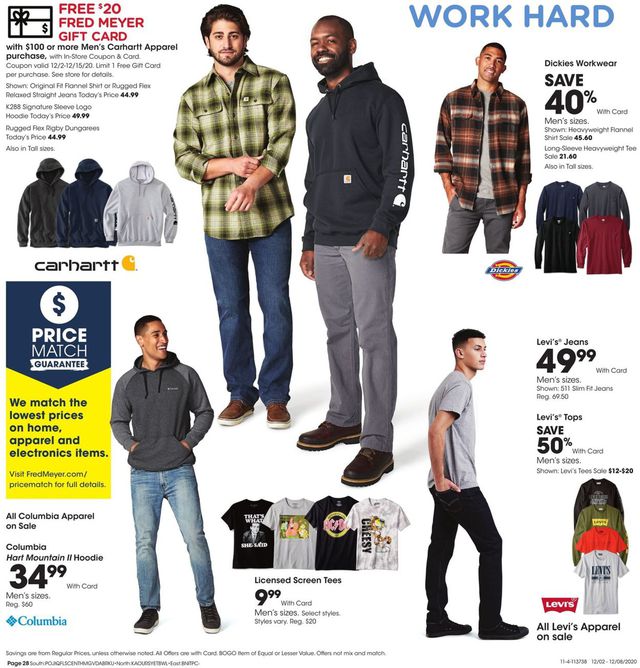 Fred Meyer Ad from 12/02/2020
