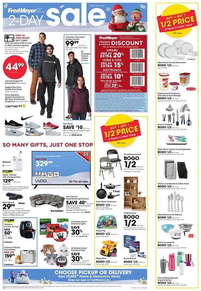 Fred Meyer Ad from 12/04/2020