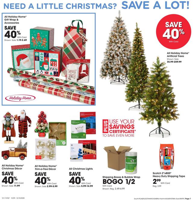 Fred Meyer Ad from 12/09/2020