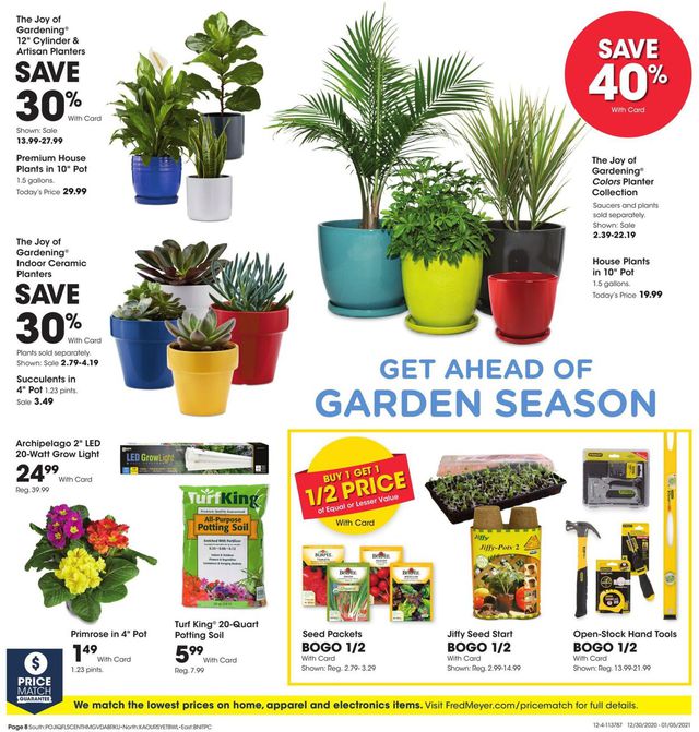 Fred Meyer Ad from 12/30/2020