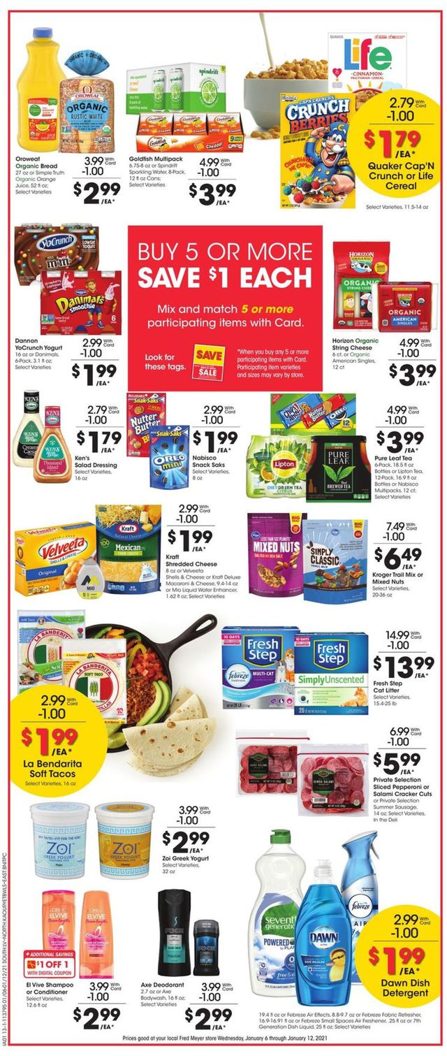 Fred Meyer Ad from 01/06/2021