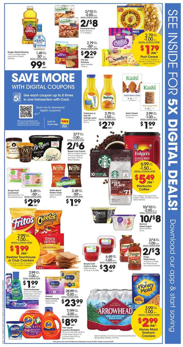 Fred Meyer Ad from 01/20/2021
